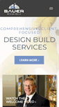 Mobile Screenshot of bauerdesignbuild.com